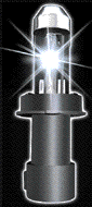 Losse H4 Bi-Xenon lamp 6000K